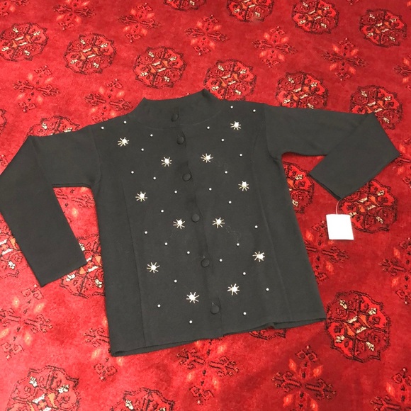 🌺NWT CRISTINA GAVIOLI CARDIGAN SIZE S - Picture 2 of 11